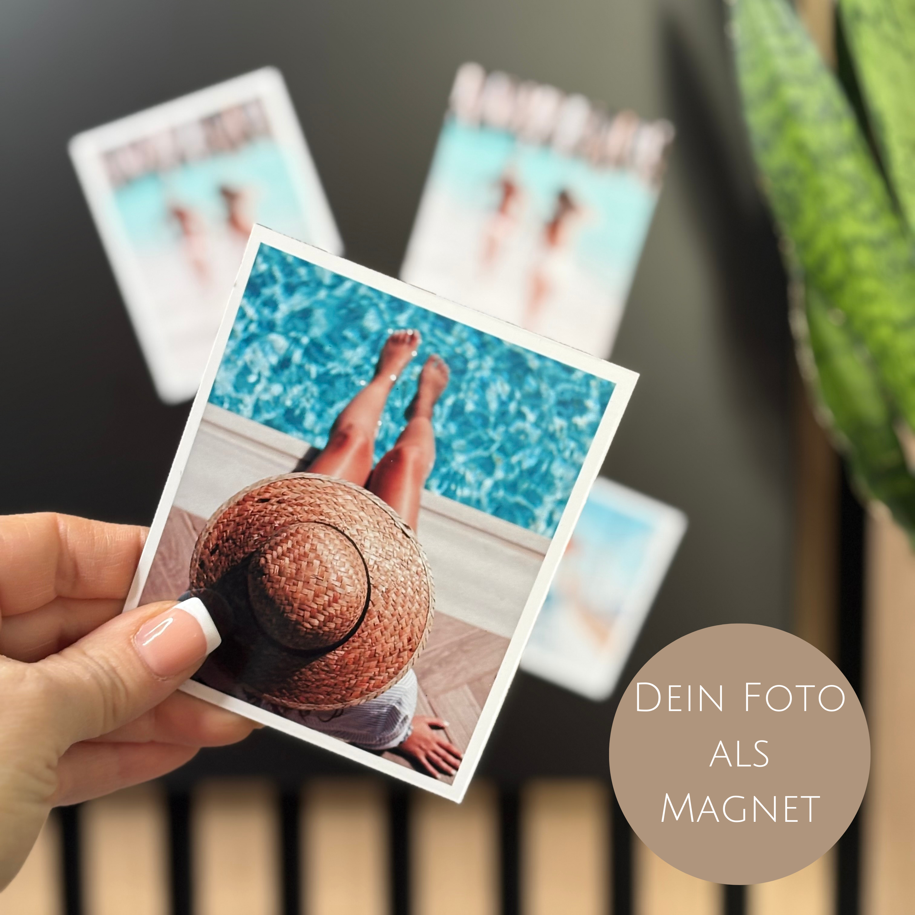 Fotomagnet mit deinen Fotos | Kühlschrankmagnet